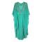 Beautifully Embroidered Green Kaftan Top for Women Full Sleeve Crepe Fabric Manufacturers, Suppliers, Exporters, Importers in San Diego