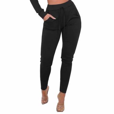 Casual Multi Color Cuffed Ankle Joggers for Women Pure Cotton Regular Fit Comfortable Manufacturers, Suppliers, Exporters, Importers in Spain