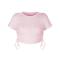 Casual Solid Crop Top T-Shirt Regular Fit Round Neck Short Sleeves Comfortable and Stylish Manufacturers, Suppliers, Exporters, Importers in San Diego
