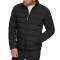 Classic Black and Gray Puffer Jacket for Men Regular Fit Warm and Lightweight Design Manufacturers, Suppliers, Exporters, Importers in Faisalabad