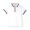 Classic White Cotton Polo Shirt for Kids Embroidery Design Half Sleeves and Comfortable Fit Manufacturers, Suppliers, Exporters, Importers in Spain