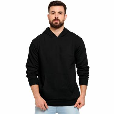 Comfortable Black Hoodies in Polyester with Fleece and Woolen Soft Fabric Long Sleeves Manufacturers, Suppliers, Exporters, Importers in Warsaw