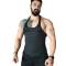 Comfortable Black Polyester Y Back Gym Vest for Workouts Sleeveless Scoop Neck Relaxed Fit Manufacturers, Suppliers, Exporters, Importers in San Diego