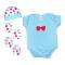 Comfortable Cotton Baby Romper with Button Closure Featuring Infant Bodysuit Cap Mittens and Booties Manufacturers, Suppliers, Exporters, Importers in San Diego