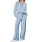 Cotton Blend Women Tracksuit Solid Multi Color Long Sleeves Casual Lounge Wear Manufacturers, Suppliers, Exporters, Importers in San Diego