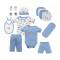 Cotton Multicolor Newborn Baby Sleepsuit Set with Zipper Closure and Pajama Set Manufacturers, Suppliers, Exporters, Importers in San Diego