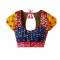 Elegant Design Festive Multi Color Brocade Designer Blouse Sweetheart Neck And Short Sleeves Manufacturers, Suppliers, Exporters, Importers in San Diego