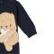 Embroidered Cotton Kids Romper Navy Blue Snap Button Round Neck Regular Fit Manufacturers, Suppliers, Exporters, Importers in San Diego