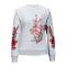 Embroidered Multi Color Sweatshirt for Women Long Sleeve Round Neck Casual Wear Manufacturers, Suppliers, Exporters, Importers in Spain