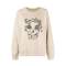 Embroidered Multi Color Sweatshirt for Women Long Sleeve Round Neck Casual Wear Manufacturers, Suppliers, Exporters, Importers in Spain