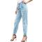 Fashionable Multi Color Denim Joggers for Women Regular Fit Cotton Fabric Casual Style Manufacturers, Suppliers, Exporters, Importers in Spain