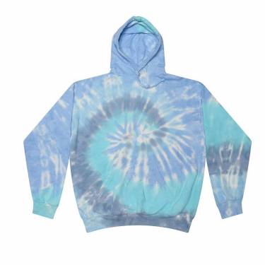 Fashionable Women Hooded Tie Dye Hoodie Long Sleeve Multi Color Abstract Pattern Manufacturers, Suppliers, Exporters, Importers in San Diego