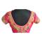 Fitted Multi Color Zari Work Blouse Cotton Half Sleeves Round Neck Hook and Eye Closure Perfect for Ceremonial Occasions Manufacturers, Suppliers, Exporters, Importers in San Diego