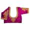 Fitted Multi Color Zari Work Blouse Cotton Half Sleeves Round Neck Hook and Eye Closure Perfect for Ceremonial Occasions Manufacturers, Suppliers, Exporters, Importers in San Diego