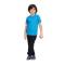 Kids Blue Solid Woven Cotton V Neck T-Shirt with Regular Short Sleeves Manufacturers, Suppliers, Exporters, Importers in San Diego