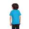 Kids Blue Solid Woven Cotton V Neck T-Shirt with Regular Short Sleeves Manufacturers, Suppliers, Exporters, Importers in San Diego