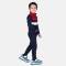 Kids Blue Tracksuit in Cotton Blend with Full Sleeves and Colorblock Style Manufacturers, Suppliers, Exporters, Importers in San Diego