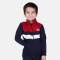 Kids Blue Tracksuit in Cotton Blend with Full Sleeves and Colorblock Style Manufacturers, Suppliers, Exporters, Importers in San Diego