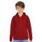 Kids Maroon Full Sleeve Zipper Hooded Sweatshirt Solid Pattern Casual Cotton Blend Manufacturers, Suppliers, Exporters, Importers in San Diego