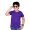 Kids Purple Solid Cotton Blend T-Shirt with Half Sleeves and Round Neck Manufacturers, Suppliers, Exporters, Importers in San Diego