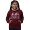 Kids Relaxed Fit Fleece Hooded Neck Long Sleeve Typography Print Cotton Sweatshirt in Maroon Manufacturers, Suppliers, Exporters, Importers in San Diego