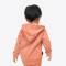Kids Relaxed Fit Hooded Neck Full Sleeve Zipper Cotton Loopknit Jacket in Orange Manufacturers, Suppliers, Exporters, Importers in San Diego