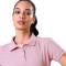 Light Pink Slim Fit Polo Shirt with Floral Print Polo Collar Cotton Regular Fit Short Sleeves Casual Wear Manufacturers, Suppliers, Exporters, Importers in San Diego