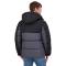 Modern Fitted Polyester Insulated Puffer Jacket for Men with Hooded Neck and Long Sleeves Manufacturers, Suppliers, Exporters, Importers in Faisalabad