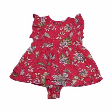 Modern Red Cotton Kids Romper with Snap Button Closure and Colorblocked Design Manufacturers, Suppliers, Exporters, Importers in San Diego