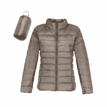 Multi Color Lightweight Puffer Jacket Mock Collar Zip Closure Solid Design Casual Style Manufacturers, Suppliers, Exporters, Importers in Spain