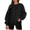 Oversized Sweatshirt for Women Multi Color Pure Cotton Long Sleeve Casual Solid Top Manufacturers, Suppliers, Exporters, Importers in Spain