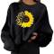 Printed Graphic Sweatshirt for Women Multi Color Long Sleeve Casual Style Manufacturers, Suppliers, Exporters, Importers in Spain