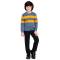 Pure Cotton Multicolor Striped Full Sleeve T-Shirt for Kids with Round Neck and Regular Fit Manufacturers, Suppliers, Exporters, Importers in San Diego