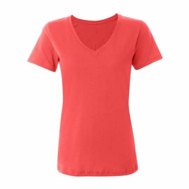 Pure Cotton V Neck T-Shirt Multi Color Half Sleeves Solid Casual Comfort Manufacturers, Suppliers, Exporters, Importers in San Diego