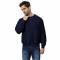 Soft Poly Cotton Navy Full Sleeve Sweatshirt with Round Neck and Modern Oversized Fit Manufacturers, Suppliers, Exporters, Importers in Warsaw