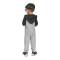 Soft and Breathable Cotton Kids Tracksuit with Regular Fit and Solid Pattern in Gray Manufacturers, Suppliers, Exporters, Importers in San Diego