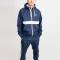 Solid Polyester Lightweight Mens Tracksuit in Dark Blue and Red with Full Sleeves Manufacturers, Suppliers, Exporters, Importers in San Diego