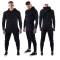 Stylish Black and Green Polyester Mens Tracksuit with Full Sleeves and Hooded Design Manufacturers, Suppliers, Exporters, Importers in San Diego