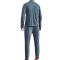 Stylish Gray Solid Mens Nightwear with Long Sleeves and V Neck Design in Spandex Cotton Manufacturers, Suppliers, Exporters, Importers in Spain