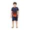 Stylish Kids Sports Black T-Shirt with Round Neck and Half Sleeves in Polyester Cotton Manufacturers, Suppliers, Exporters, Importers in San Diego