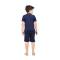 Stylish Kids Sports Black T-Shirt with Round Neck and Half Sleeves in Polyester Cotton Manufacturers, Suppliers, Exporters, Importers in San Diego