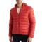 Stylish Mens Puffer Jacket in Black and Red Slim Fit with Hooded Neck and Solid Pattern Manufacturers, Suppliers, Exporters, Importers in Faisalabad