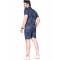 Stylish Navy Blue Printed Nightwear for mens with Regular Fit and V Neck Design in Lycra Cotton Manufacturers, Suppliers, Exporters, Importers in Spain