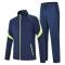 Stylish Self Design Tracksuit with Turtle Neck Full Sleeves and Zipper Closure in Black and Grey Manufacturers, Suppliers, Exporters, Importers in San Diego