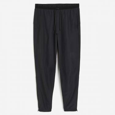 Stylish Solid Black Lightweight Joggers for Men in Soft Cotton with Regular Waist and Pull On Style Manufacturers, Suppliers, Exporters, Importers in San Diego