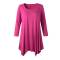 Stylish V Neck Tunic Top for Women Knitted Fit and Flare Design Three Quarter Sleeves Manufacturers, Suppliers, Exporters, Importers in San Diego