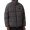 Trendy Black and Gray Zip Puffer Jacket for Men Regular Fit and Long Sleeves Manufacturers, Suppliers, Exporters, Importers in Faisalabad