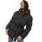 Trendy Women Multi Color Puffer Jacket Hooded Longline Insulator with Zip Closure and Belt Casual Style Manufacturers, Suppliers, Exporters, Importers in Spain