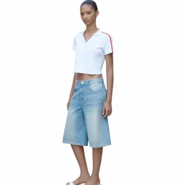 White Contrast Collar Polo Shirt with V Neck Cotton Regular Fit Short Sleeves Casual Wear Manufacturers, Suppliers, Exporters, Importers in San Diego