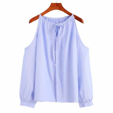 Women Cold Shoulder Top Short and Full Sleeves Round Neck Casual Wear Manufacturers, Suppliers, Exporters, Importers in San Diego